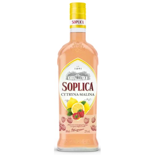 Soplica Cytryna-Malina 'Citroen-framboos' 50cl