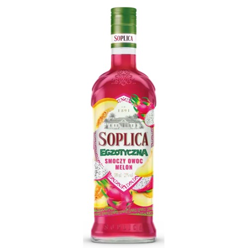 Soplica Smoczy Owoc - Melon 'Drakenfruit-meloen' 50cl