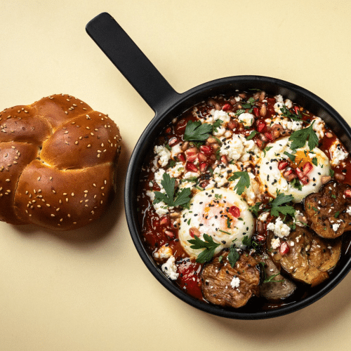Eggplant and feta
