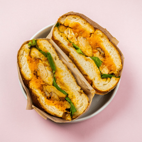 Hot chicken sandwich