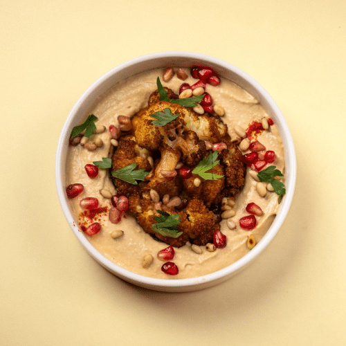 Hummus bloemkool