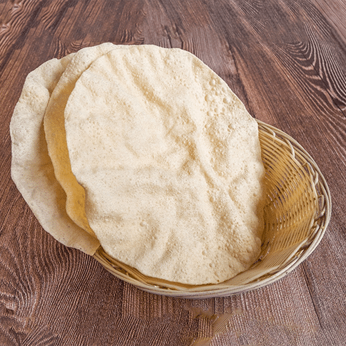 Plain papadums