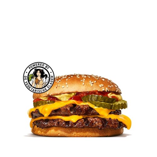 Veggie Double Cheeseburger XXL