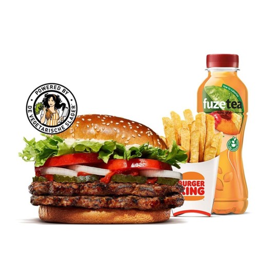 Veggie Double Whopper menu
