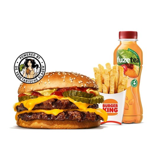 Veggie Double Cheeseburger XXL menu
