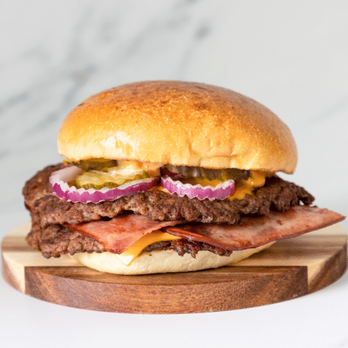 Dubbel holy bacon smashburger
