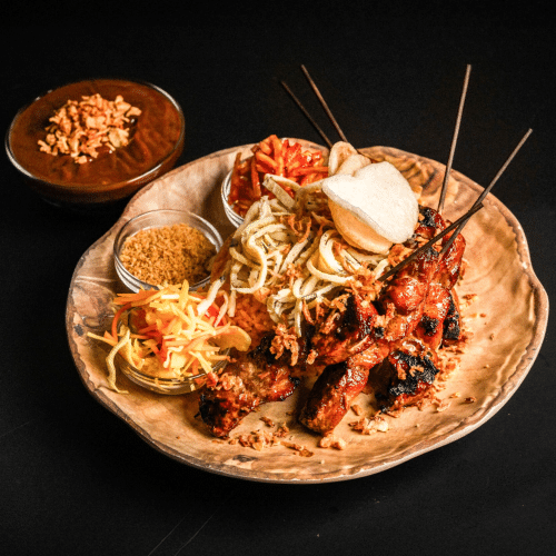 Nasi goreng Saté Kid schotel