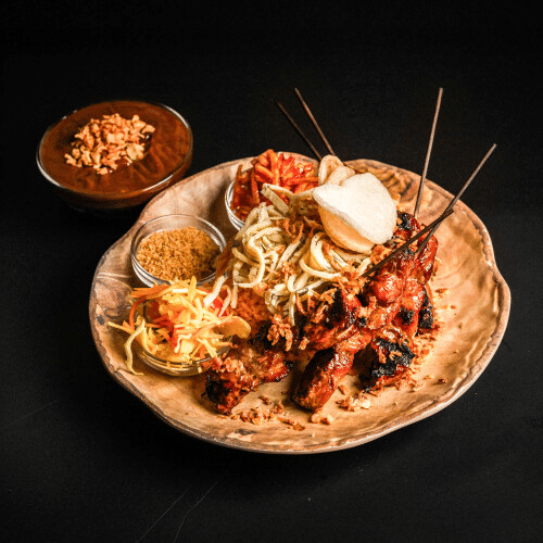 Nasi goreng Saté Kid schotel