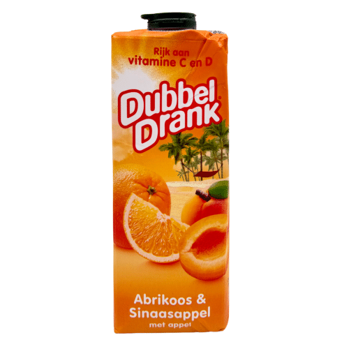 Dubbel Drank - Abrikoos & Sinaasappel 1l
