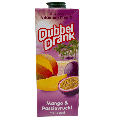 Dubbel Drank Mango & Passievrucht 1l