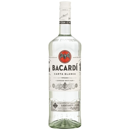 Bacardi Carta Blanca fles 1000ml
