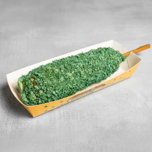 Blue Takis corn dog
