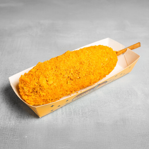 Cheetos cheese corn dog