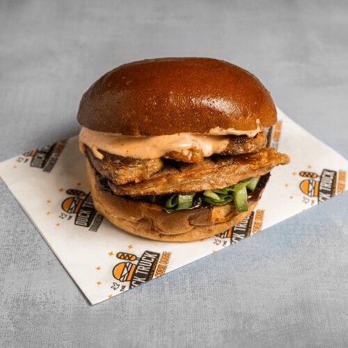 Veggie burger Asian