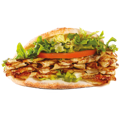 Kipdöner broodje