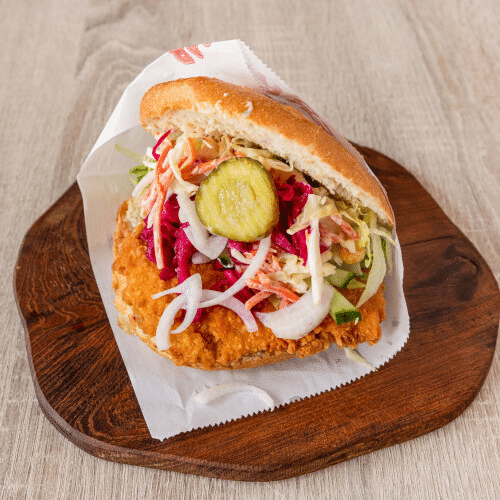 Broodje kipschnitzel