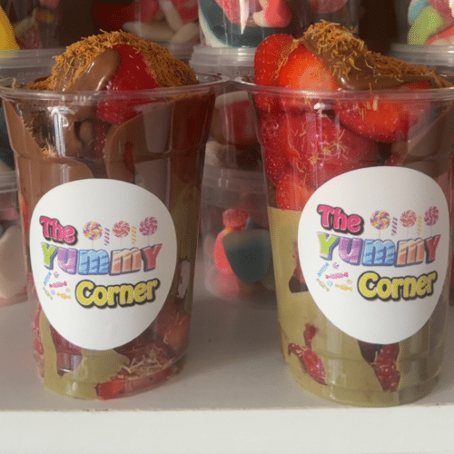 Dubai chocolade aardbeien (melk)