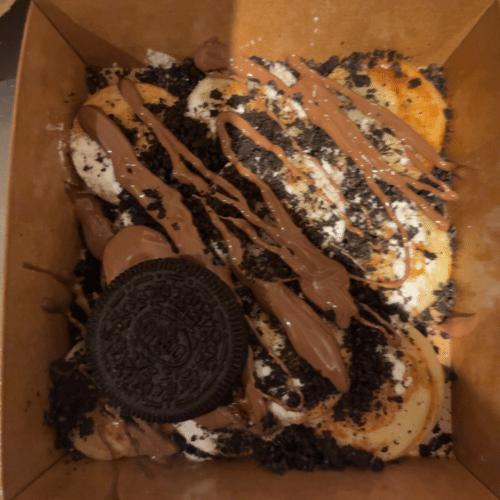 Oreo mini pancakes