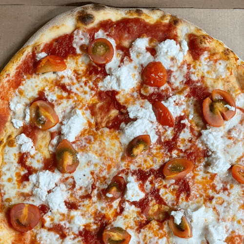 Pizza crudaiola