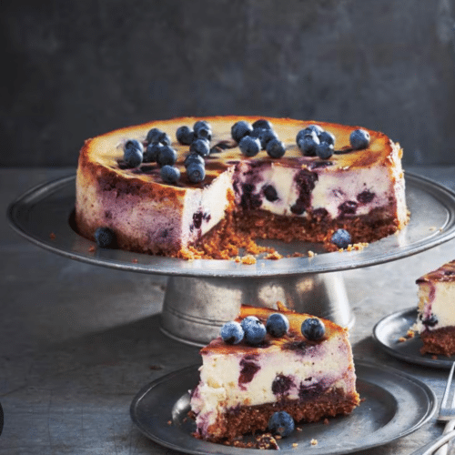 Bosvruchten cheesecake