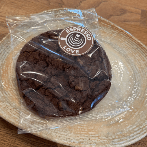 Dubbele chocolade cookie