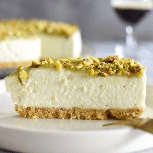 Pistache cheesecake