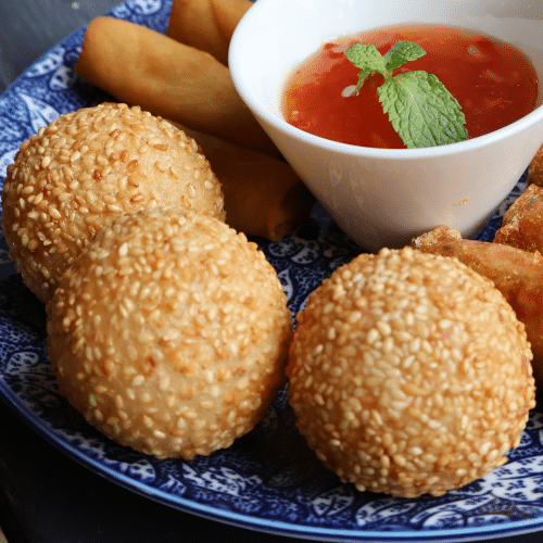 Sesame balls