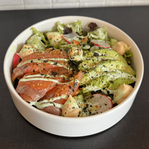 Salmon salad