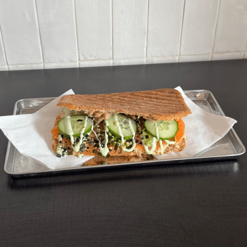 Salmon sandwich