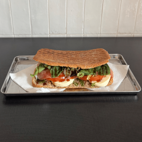 Serranoham sandwich