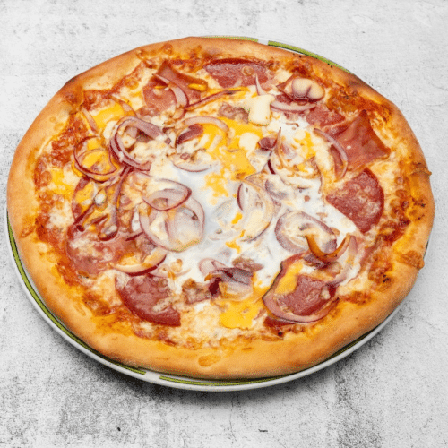 Pizza carbonara speciaal