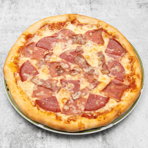 Pizza carbonara