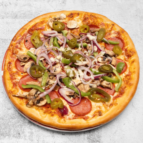 Pizza pepperone speciaal