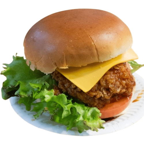 Soya garlic burger