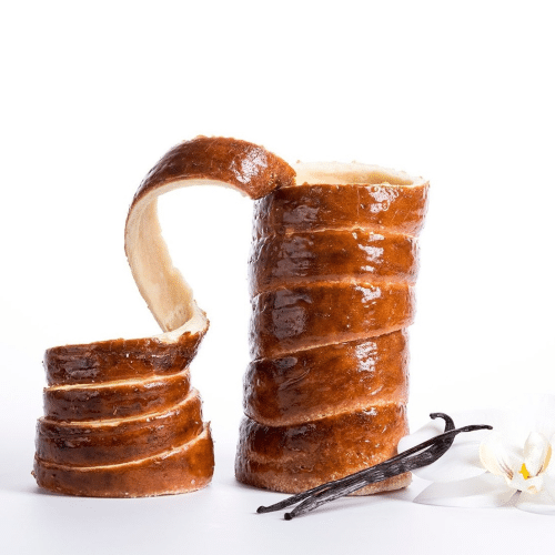 Chimney cake caramel