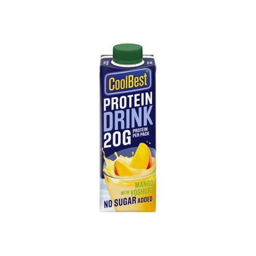 Coolbest protein drink mango 330 ml