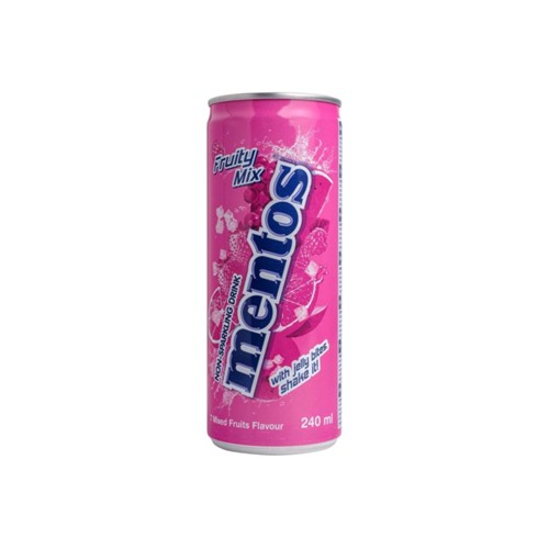 Mentos fruity mix blik 240 ml