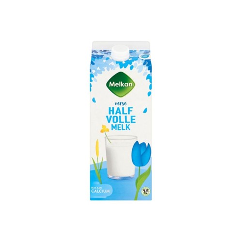Melkan halfvolle melk 1,5 liter