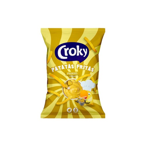 Croky Patatas Fritas Pickles zak 100 gram