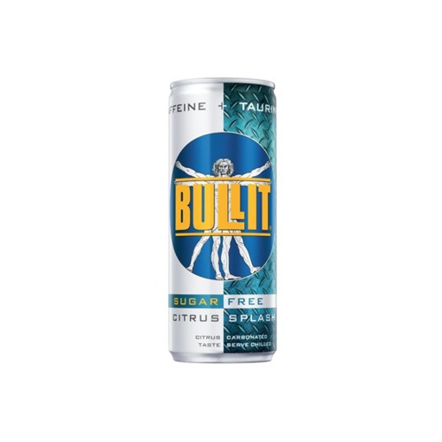 Bullit energy drink citrus splash sugar free 250 ml