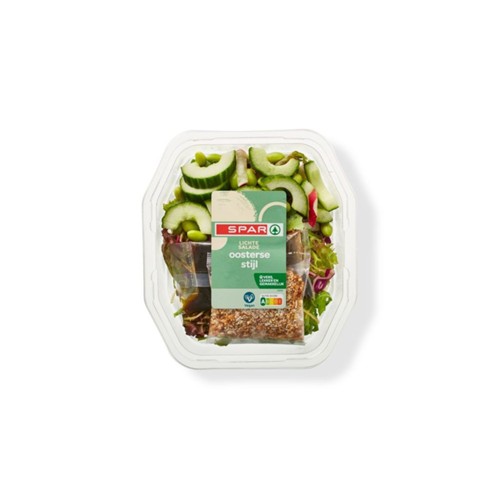 SPAR salade licht Oosters bakje 400 gram