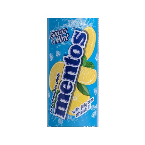 Mentos lemon & mint blik 240 milliliter