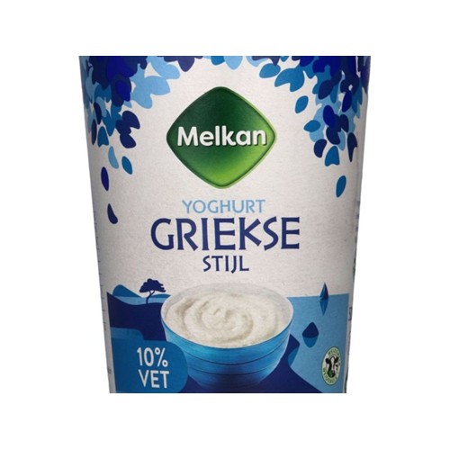 Melkan yoghurt Griekse 10%