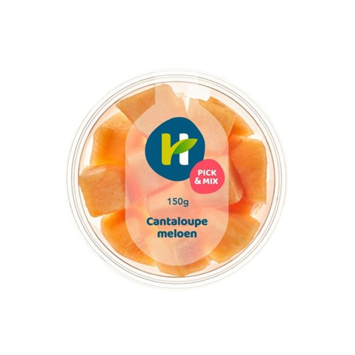 Healthy Hand Cantaloupe meloen stukjes 150gr