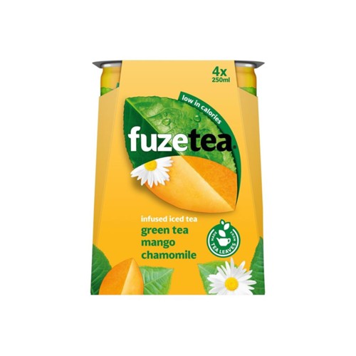 Fuze Tea mango chamomile multipack 4x250 ml