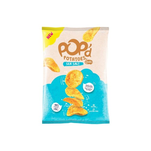 Pop'd potatoes by Croky sea salt zak 85 gram