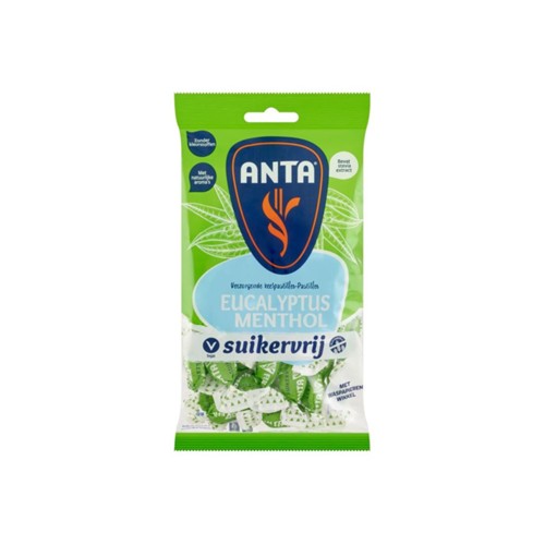 Anta Flu eucalyptus suikervrij zak 120 gr
