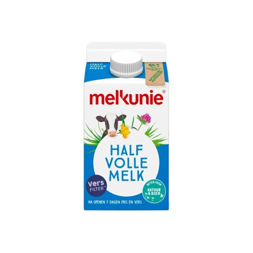 Melkunie melk halfvol 500ml