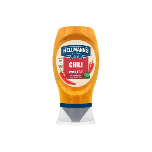 Hellmann'S chili mayonaise fles 250 ml