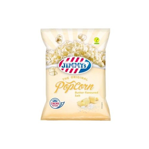 Jimmy's popcorn butter flavour 80 gram